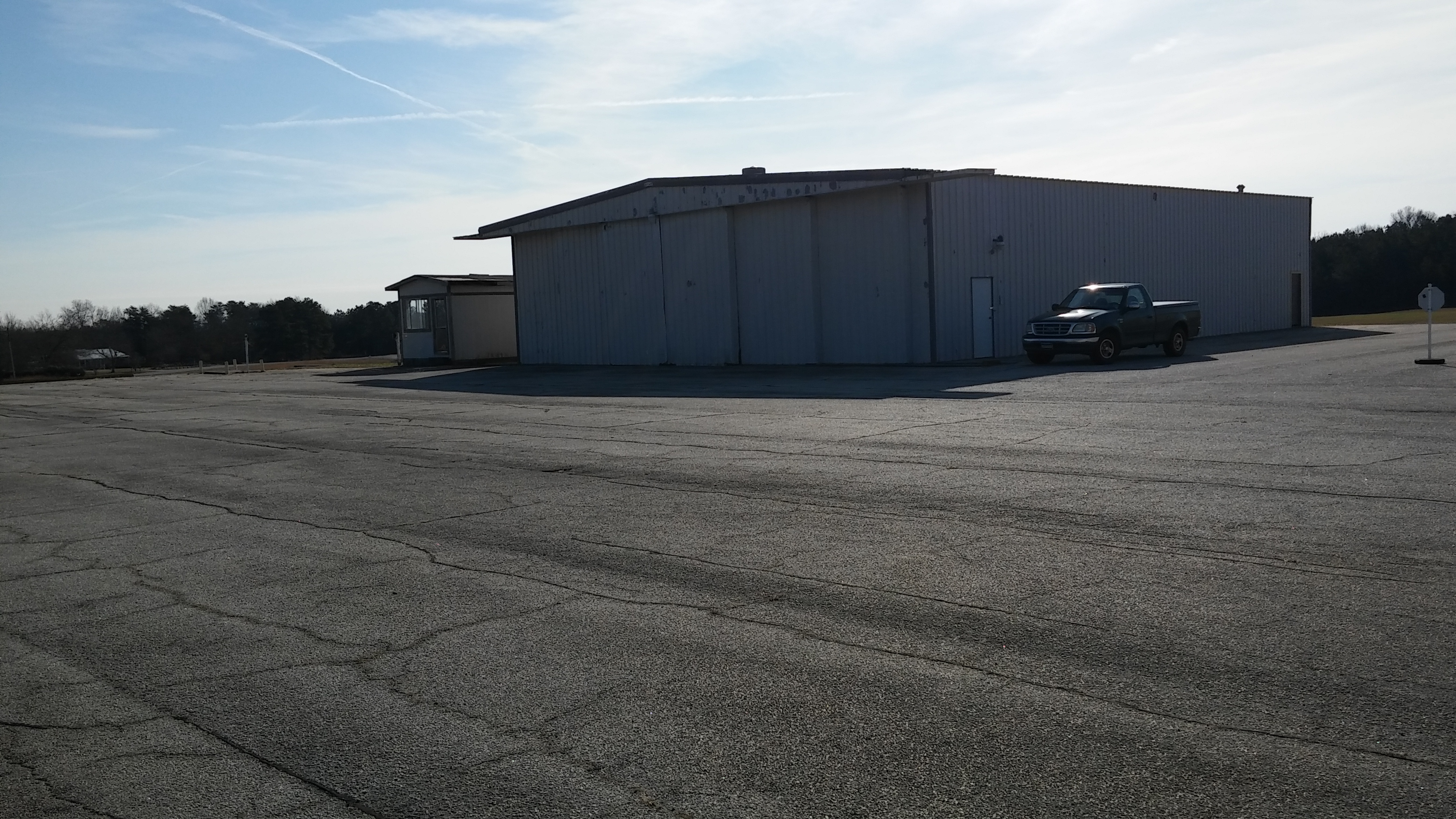 Hangar B Outside View