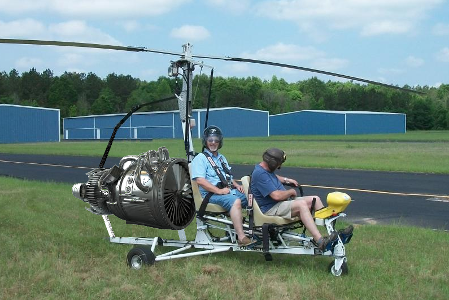 Jet-powered Gyroplane